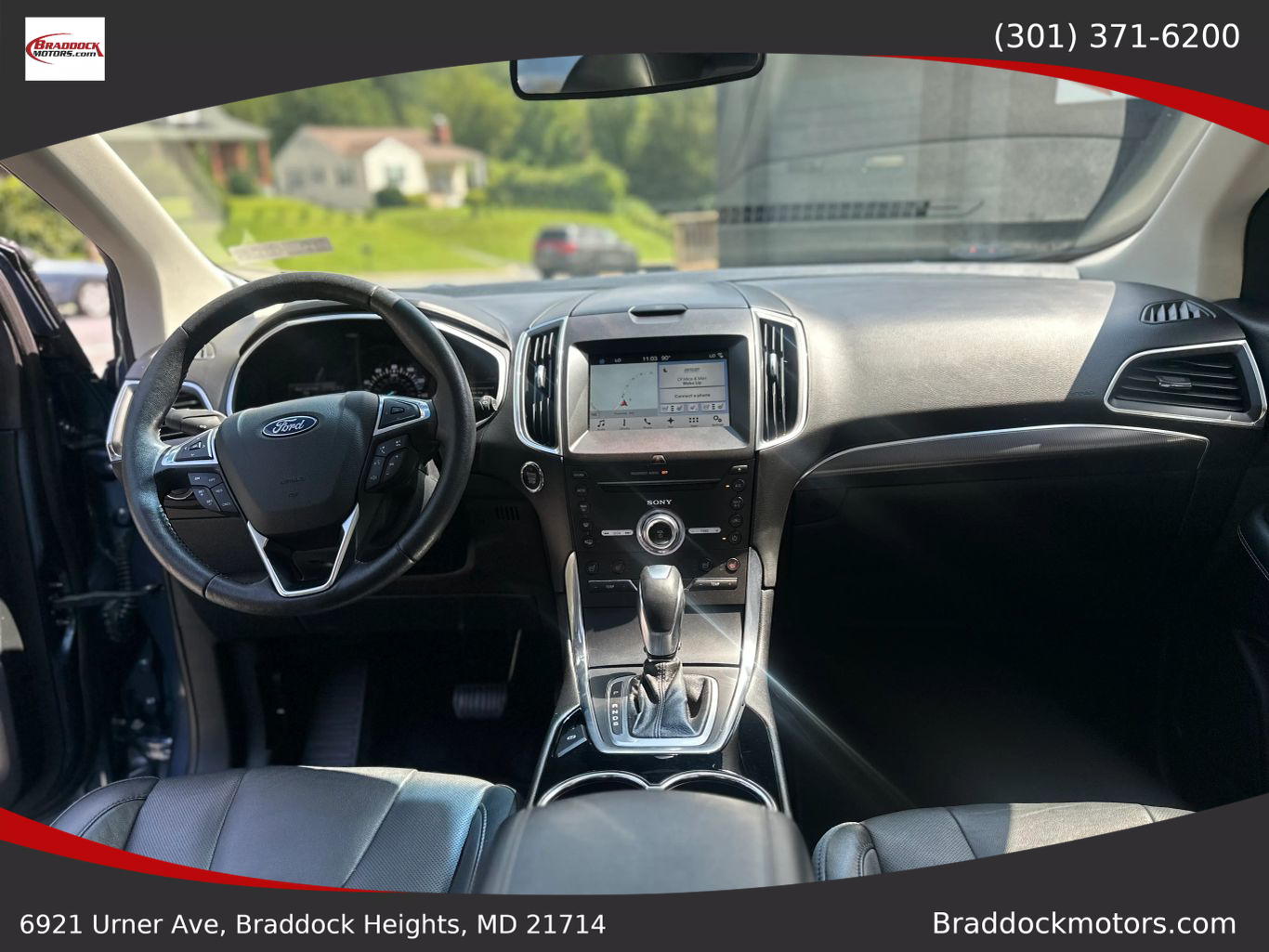 2018 FORD EDGE SUV V6, 3.5 LITER TITANIUM SPORT UTILITY 4D