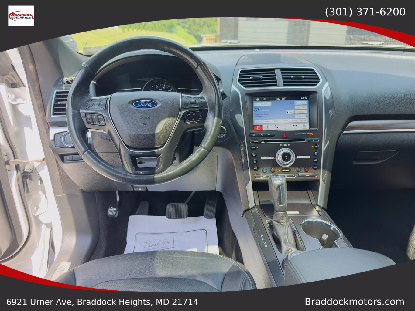 2017 FORD EXPLORER SUV V6, 3.5 LITER LIMITED SPORT UTILITY 4D