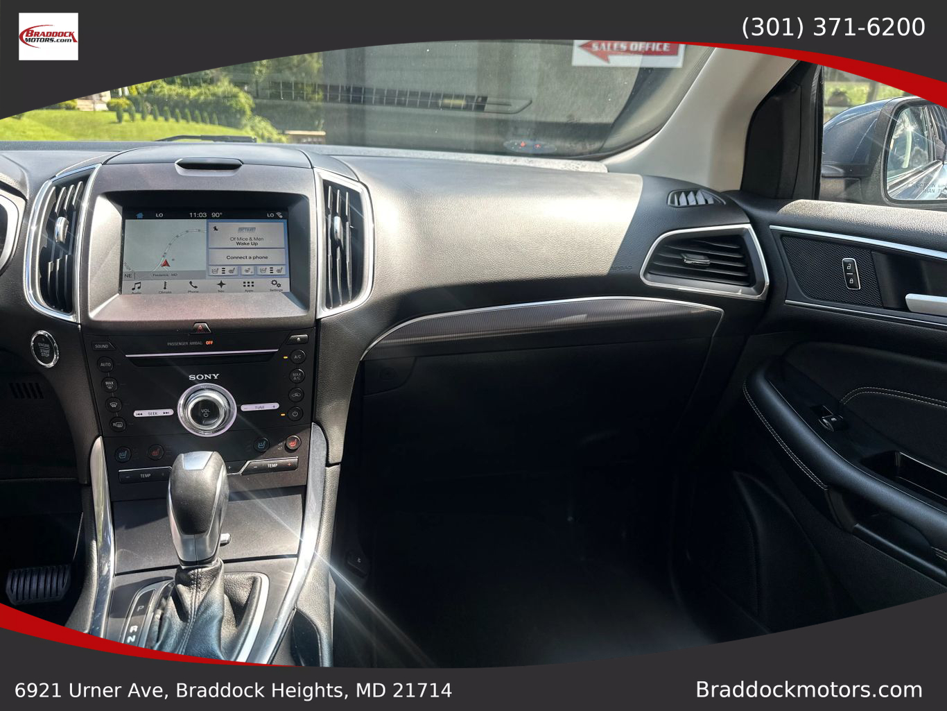 2018 FORD EDGE SUV V6, 3.5 LITER TITANIUM SPORT UTILITY 4D