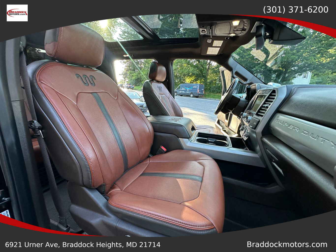 2019 FORD F350 SUPER DUTY CREW CAB PICKUP V8, TURBO DIESEL, 6.7 LITER KING RANCH PICKUP 4D 8 FT