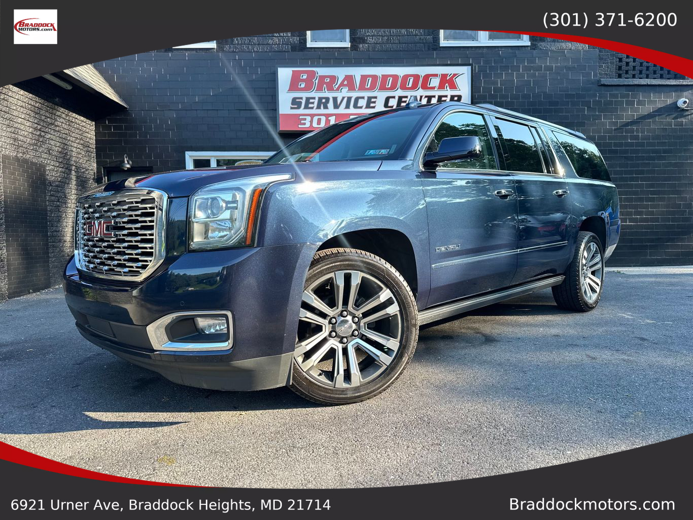 2018 GMC YUKON XL SUV V8, ECOTEC3, 6.2 LITER DENALI SPORT UTILITY 4D