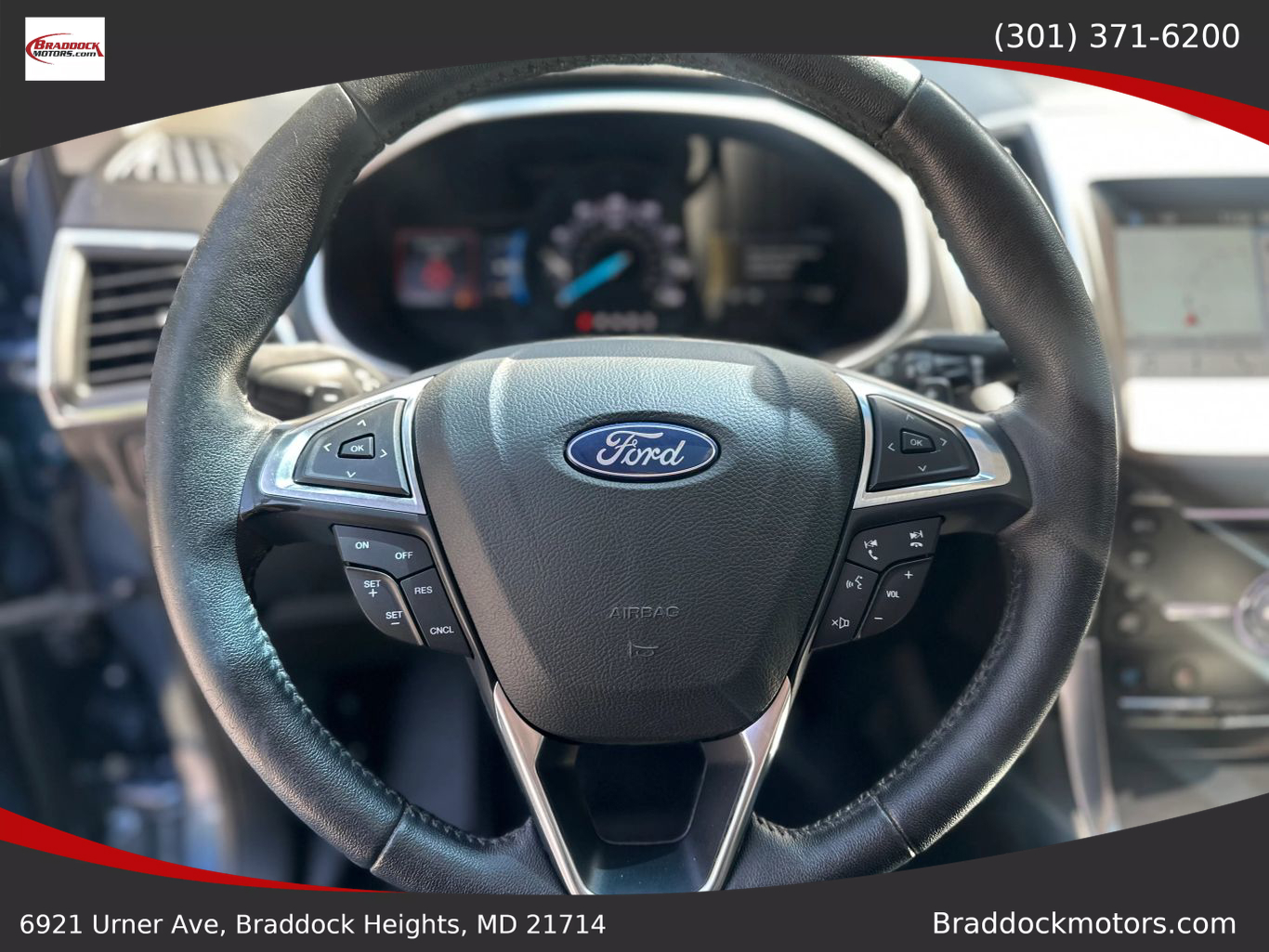 2018 FORD EDGE SUV V6, 3.5 LITER TITANIUM SPORT UTILITY 4D