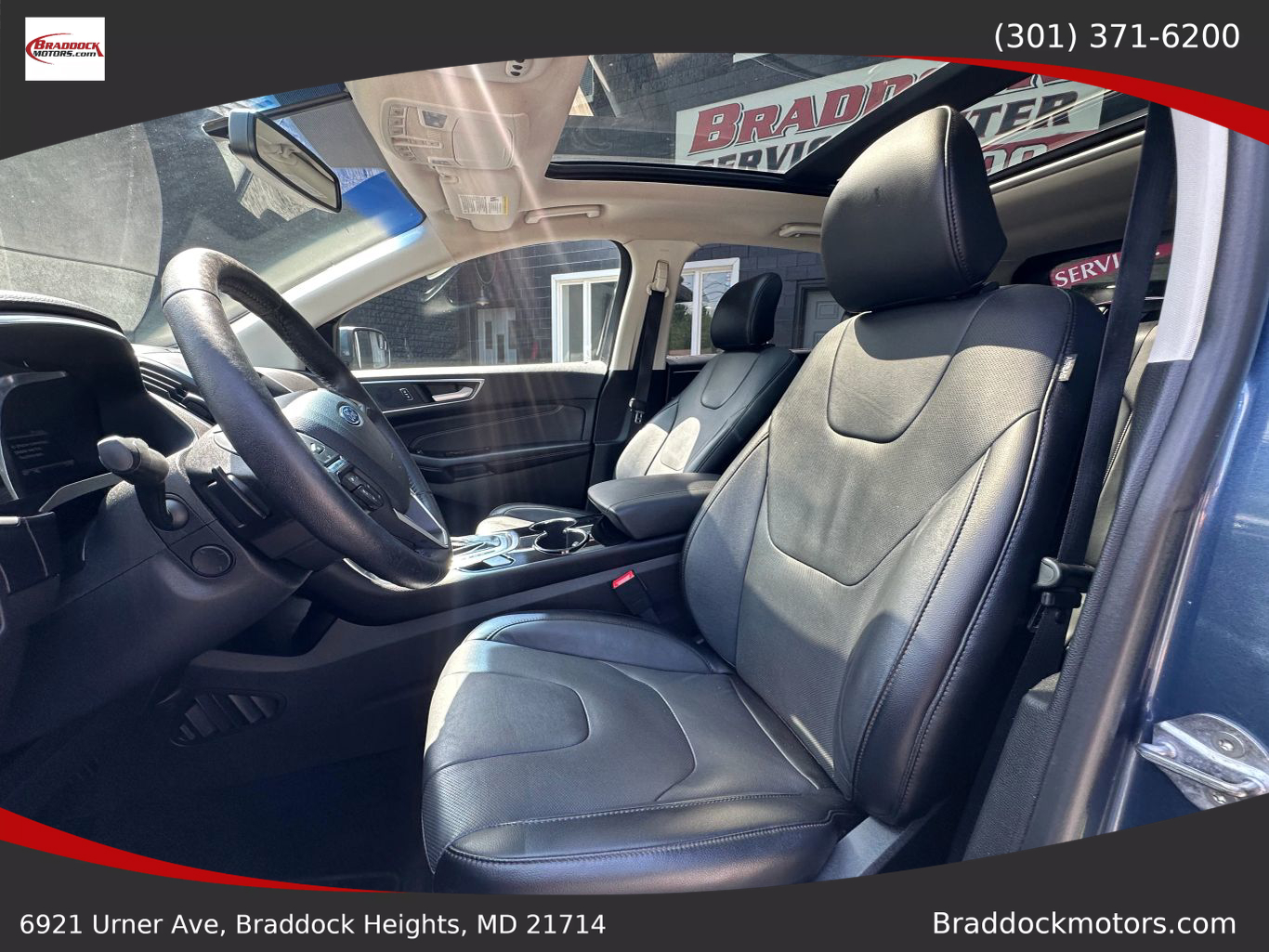 2018 FORD EDGE SUV V6, 3.5 LITER TITANIUM SPORT UTILITY 4D