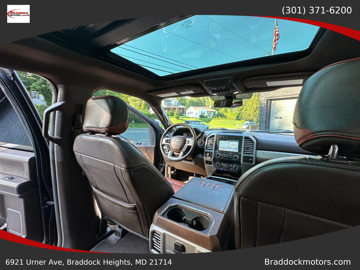 2019 FORD F350 SUPER DUTY CREW CAB PICKUP V8, TURBO DIESEL, 6.7 LITER KING RANCH PICKUP 4D 8 FT
