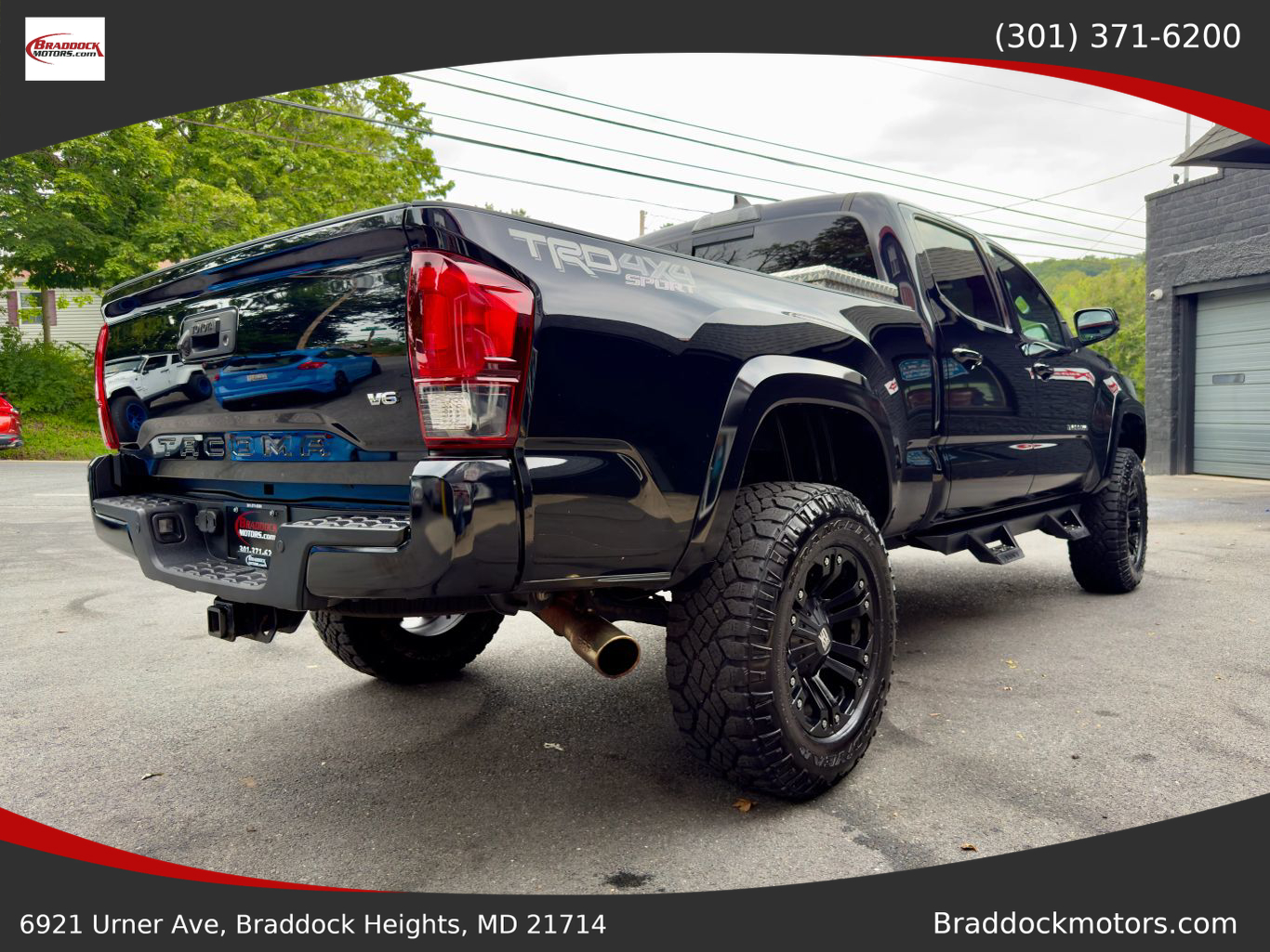 2018 TOYOTA TACOMA DOUBLE CAB PICKUP V6, 3.5 LITER TRD SPORT PICKUP 4D 6 FT
