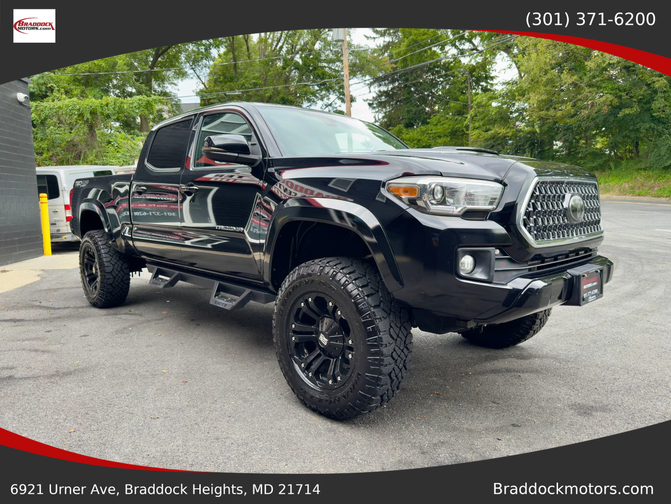 2018 TOYOTA TACOMA DOUBLE CAB PICKUP V6, 3.5 LITER TRD SPORT PICKUP 4D 6 FT