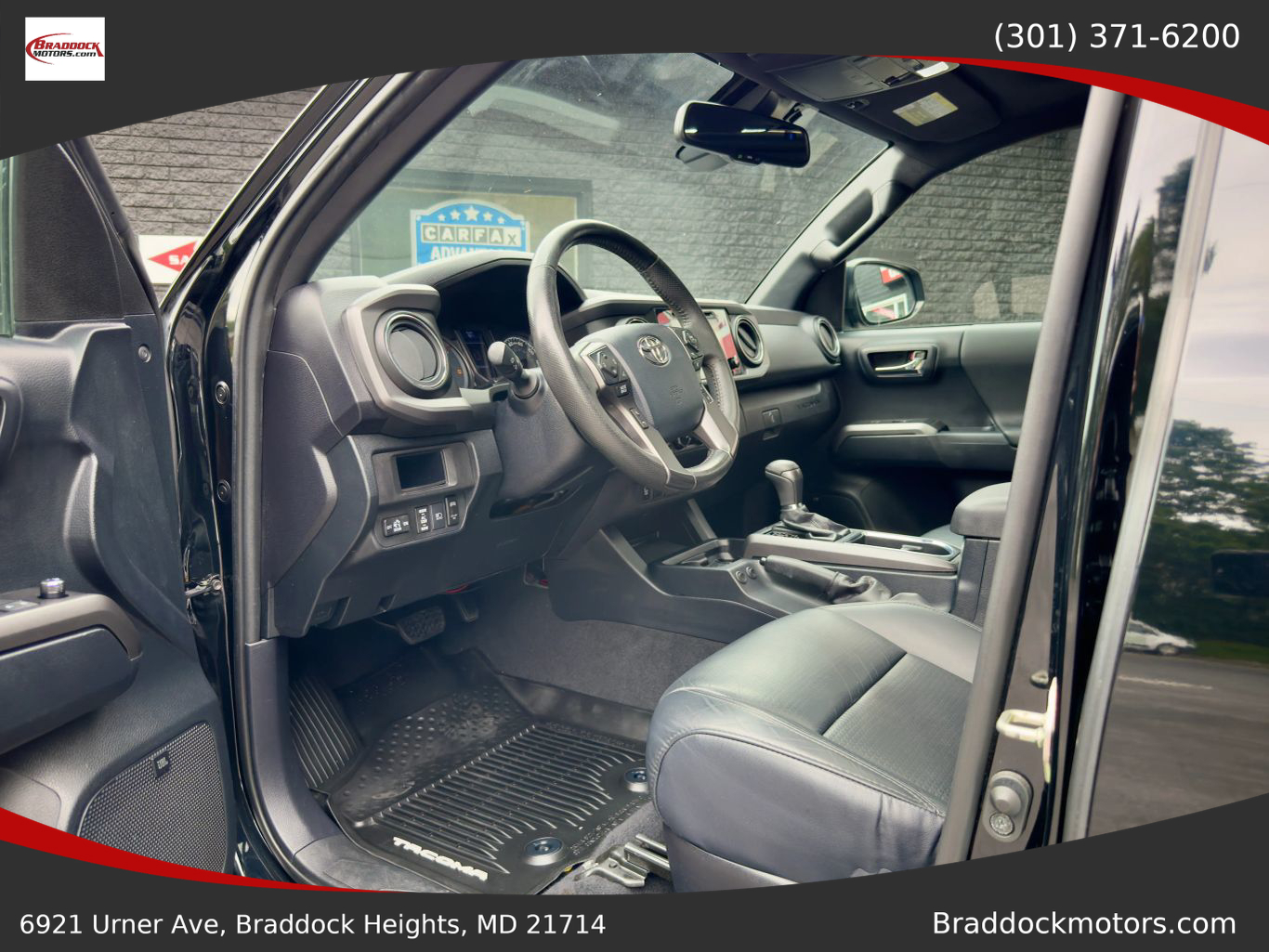 2018 TOYOTA TACOMA DOUBLE CAB PICKUP V6, 3.5 LITER TRD SPORT PICKUP 4D 6 FT