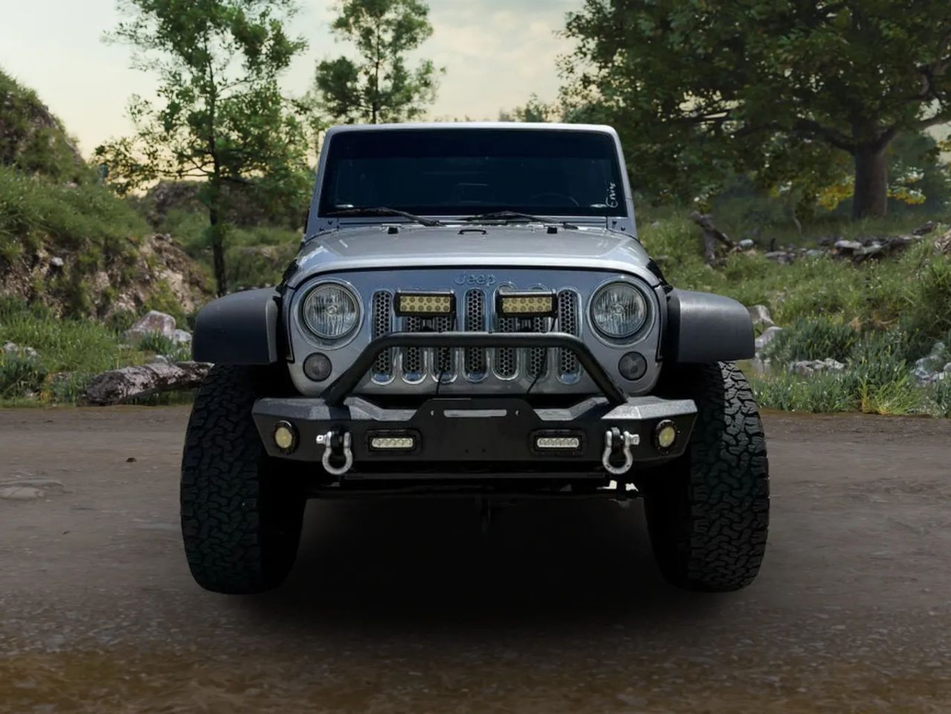 2017 JEEP WRANGLER UNLIMITED SUV V6, 3.6 LITER SPORT SUV 4D
