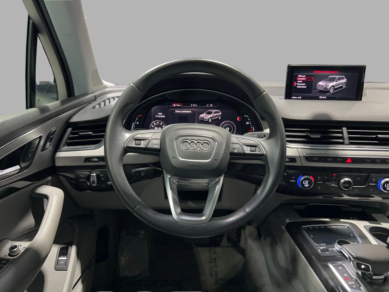 2019 AUDI Q7 SUV 4-CYL, TURBO, 2.0 LITER 45 TFSI PREMIUM PLUS SPORT UTILITY 4D