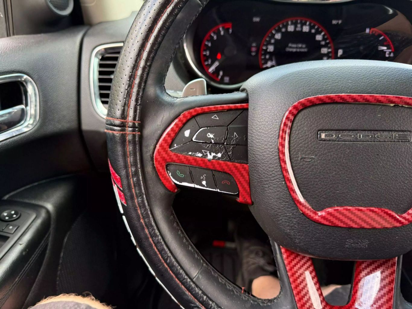 2015 DODGE DURANGO SUV V6, FLEX FUEL, 3.6 LITER SXT PLUS SPORT UTILITY 4D