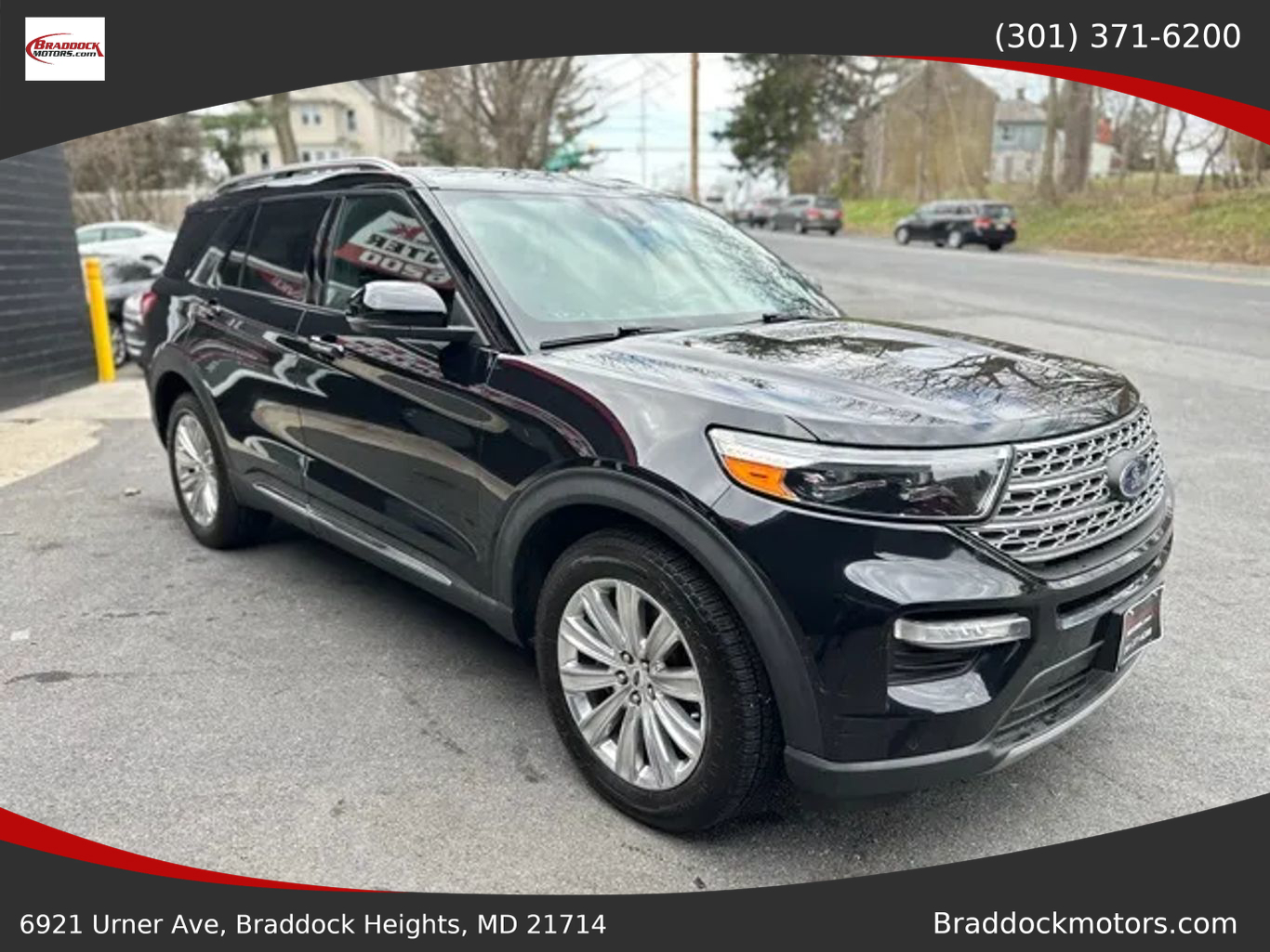 2020 FORD EXPLORER SUV V6, HYBRID, 3.3 LITER LIMITED HEV SPORT UTILITY 4D