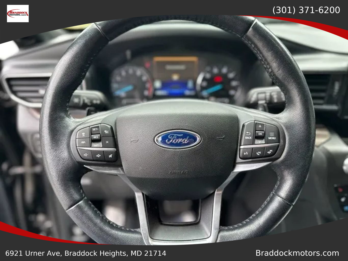 2020 FORD EXPLORER SUV V6, HYBRID, 3.3 LITER LIMITED HEV SPORT UTILITY 4D