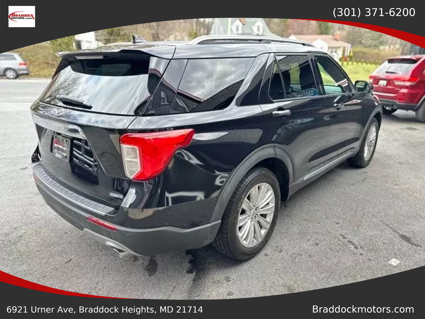 2020 FORD EXPLORER SUV V6, HYBRID, 3.3 LITER LIMITED HEV SPORT UTILITY 4D