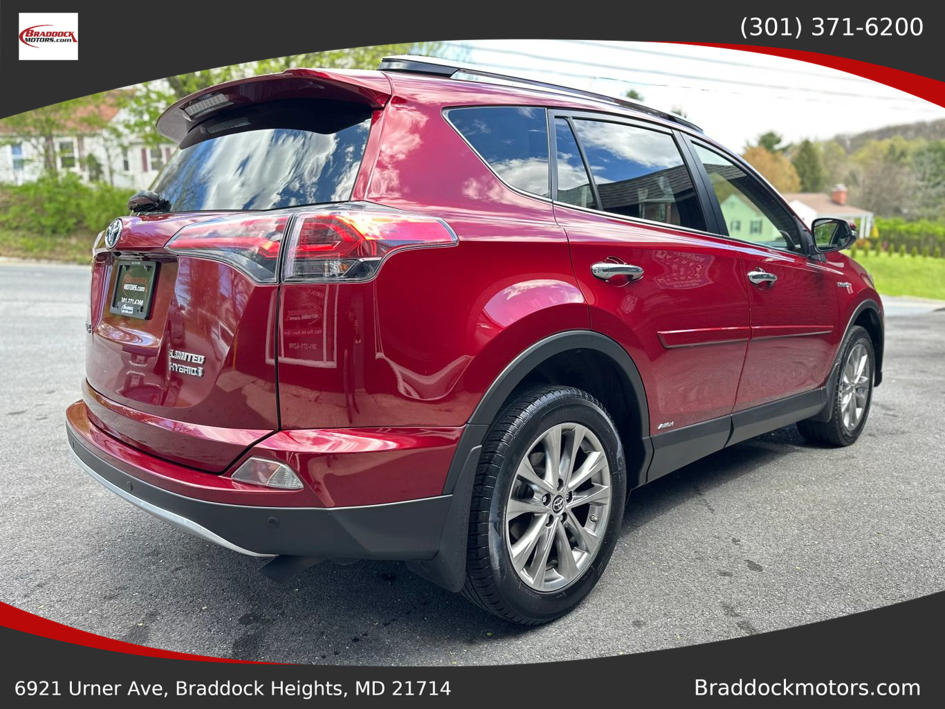 2018 TOYOTA RAV4 HYBRID SUV 4-CYL, HYBRID, 2.5 LITER LIMITED SPORT UTILITY 4D