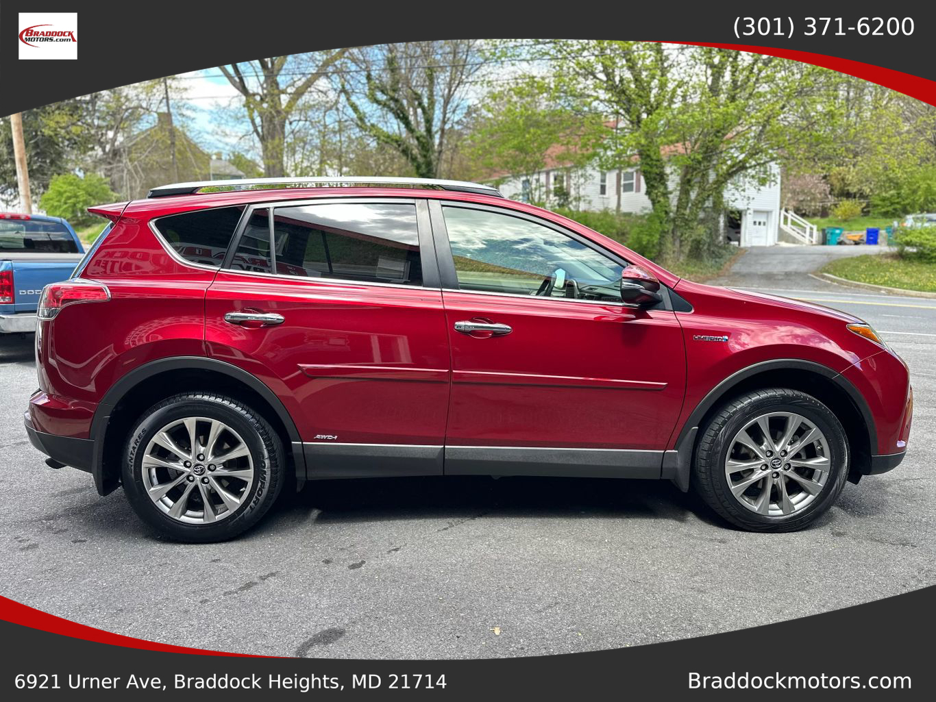 2018 TOYOTA RAV4 HYBRID SUV 4-CYL, HYBRID, 2.5 LITER LIMITED SPORT UTILITY 4D