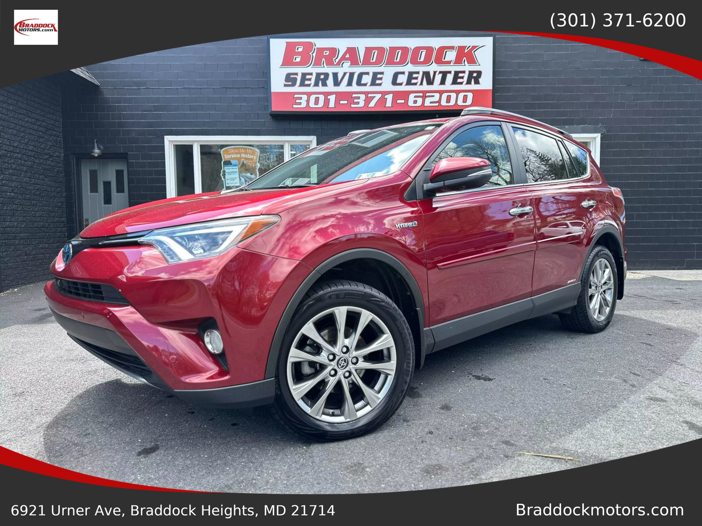 2018 TOYOTA RAV4 HYBRID SUV 4-CYL, HYBRID, 2.5 LITER LIMITED SPORT UTILITY 4D