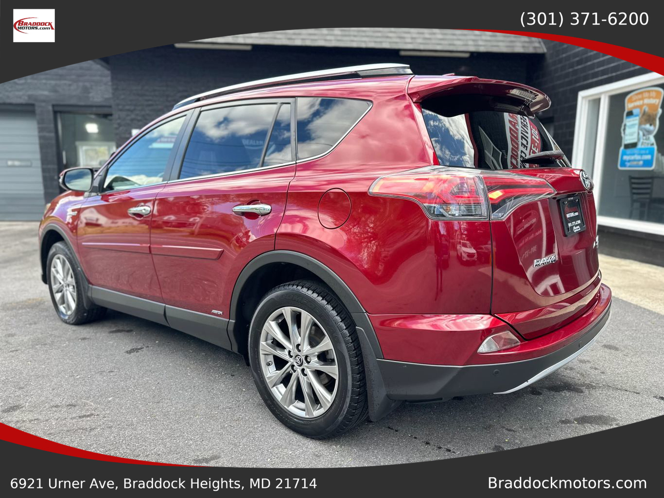 2018 TOYOTA RAV4 HYBRID SUV 4-CYL, HYBRID, 2.5 LITER LIMITED SPORT UTILITY 4D
