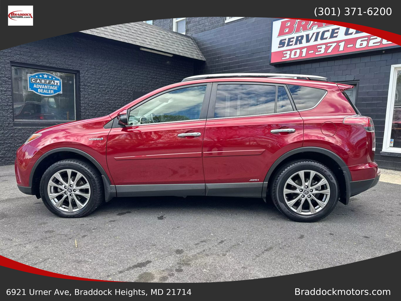 2018 TOYOTA RAV4 HYBRID SUV 4-CYL, HYBRID, 2.5 LITER LIMITED SPORT UTILITY 4D