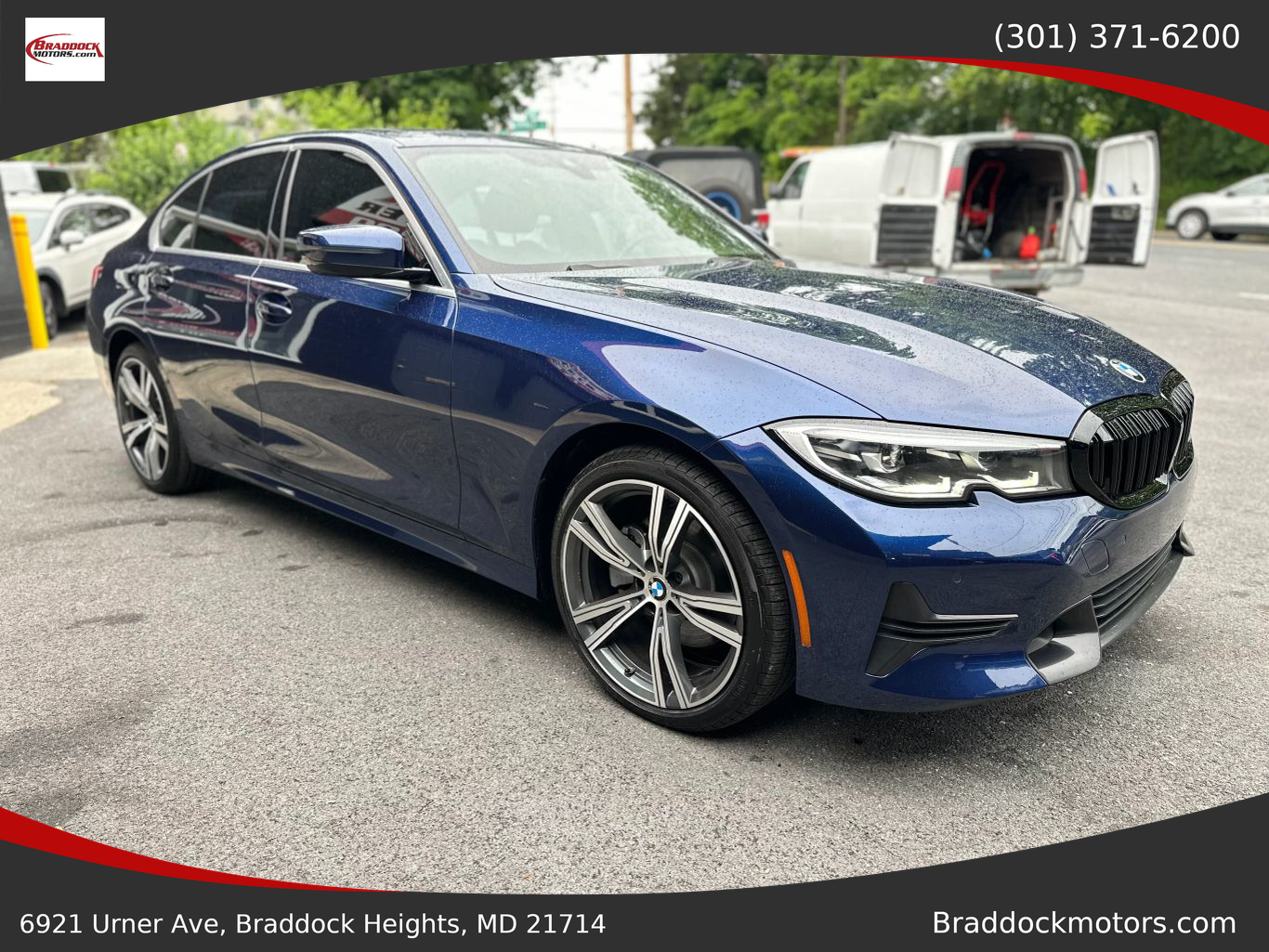 2019 BMW 3 SERIES SEDAN 4-CYL, TURBO, 2.0 LITER 330I XDRIVE SEDAN 4D