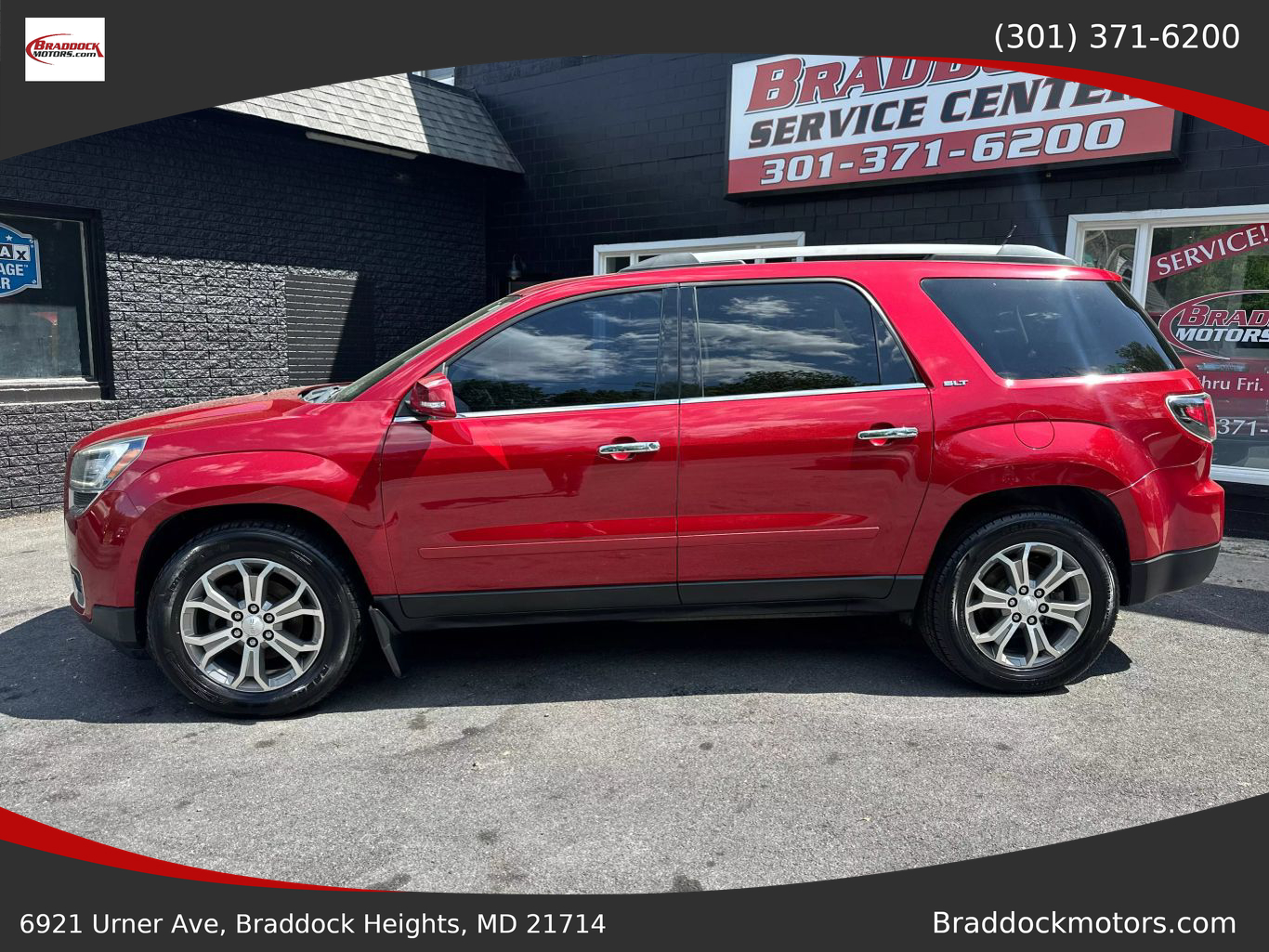 2014 GMC ACADIA SUV V6, 3.6 LITER SLT-1 SPORT UTILITY 4D