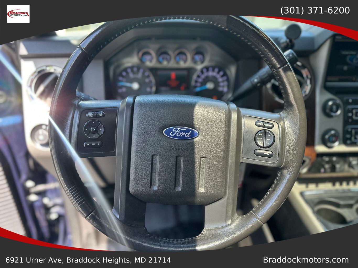 2015 FORD F350 SUPER DUTY CREW CAB PICKUP V8, TURBO DIESEL, 6.7L LARIAT PICKUP 4D 6 3/4 FT