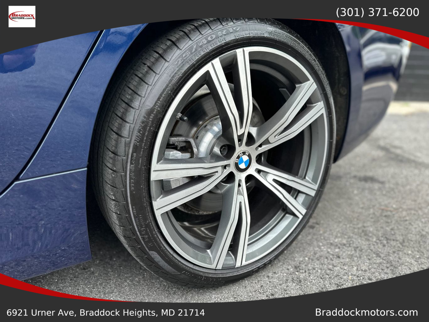 2019 BMW 3 SERIES SEDAN 4-CYL, TURBO, 2.0 LITER 330I XDRIVE SEDAN 4D