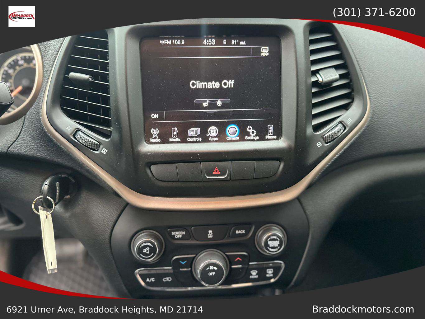 2014 JEEP CHEROKEE SUV V6, 3.2 LITER LATITUDE SPORT UTILITY 4D