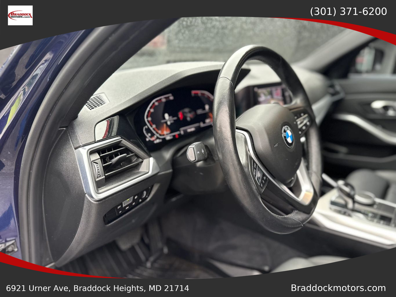 2019 BMW 3 SERIES SEDAN 4-CYL, TURBO, 2.0 LITER 330I XDRIVE SEDAN 4D