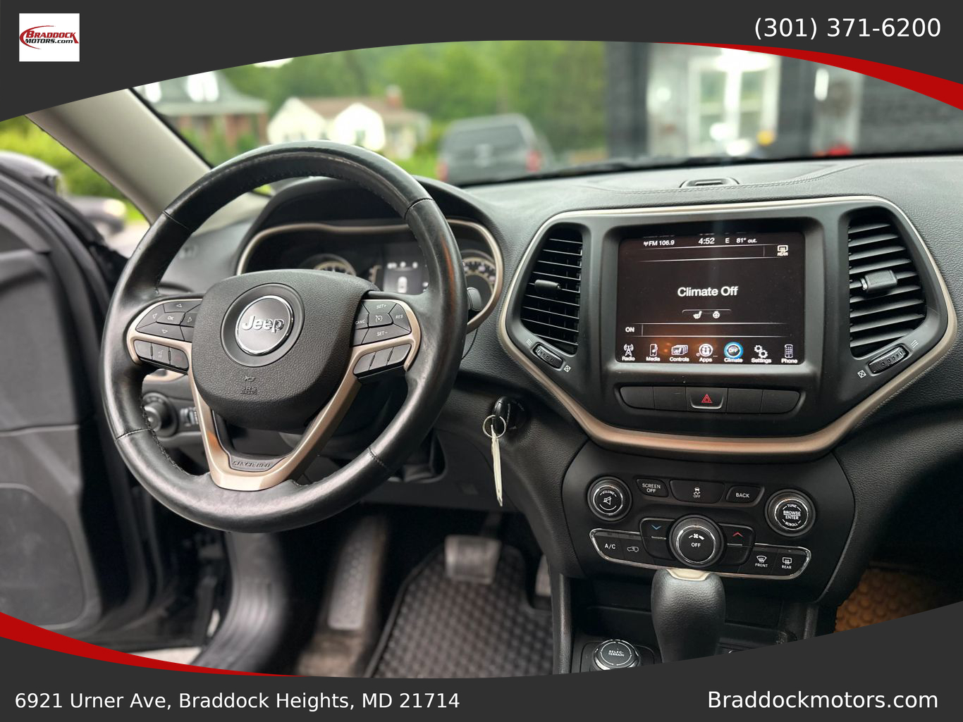 2014 JEEP CHEROKEE SUV V6, 3.2 LITER LATITUDE SPORT UTILITY 4D