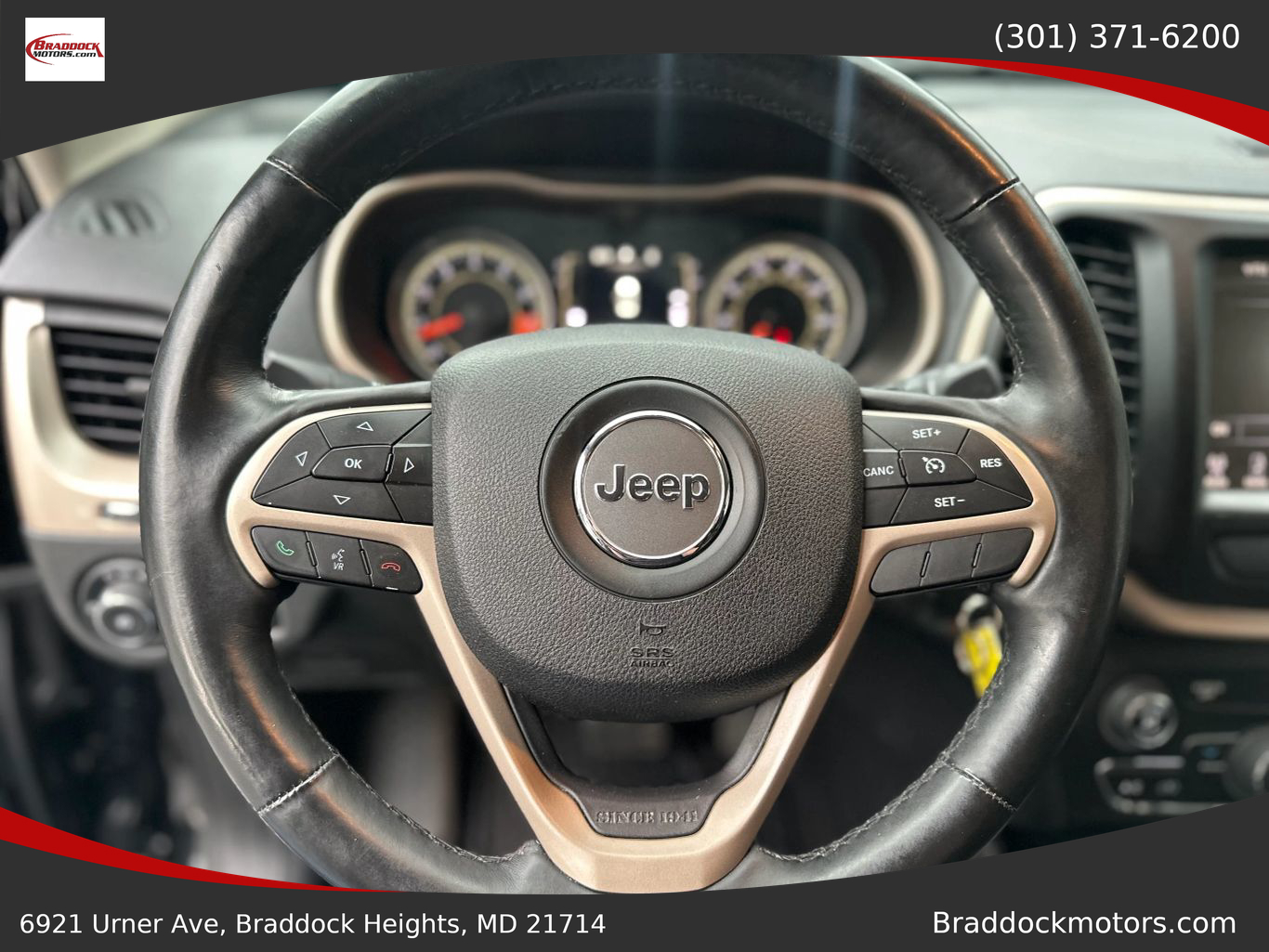 2014 JEEP CHEROKEE SUV V6, 3.2 LITER LATITUDE SPORT UTILITY 4D
