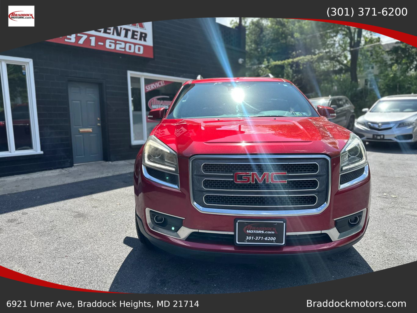 2014 GMC ACADIA SUV V6, 3.6 LITER SLT-1 SPORT UTILITY 4D