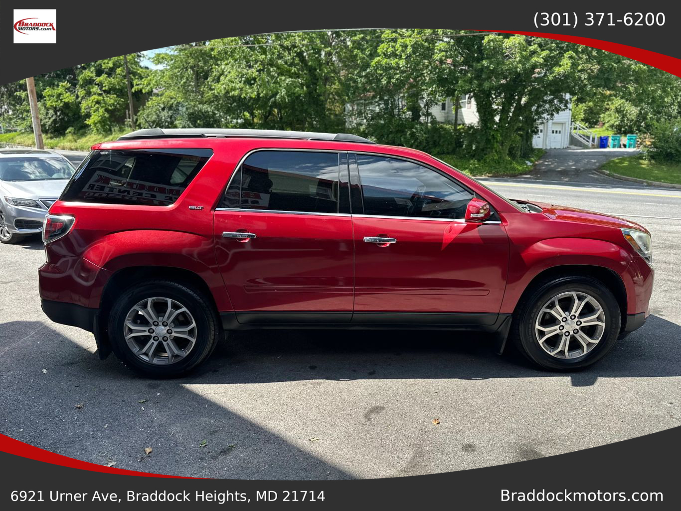 2014 GMC ACADIA SUV V6, 3.6 LITER SLT-1 SPORT UTILITY 4D
