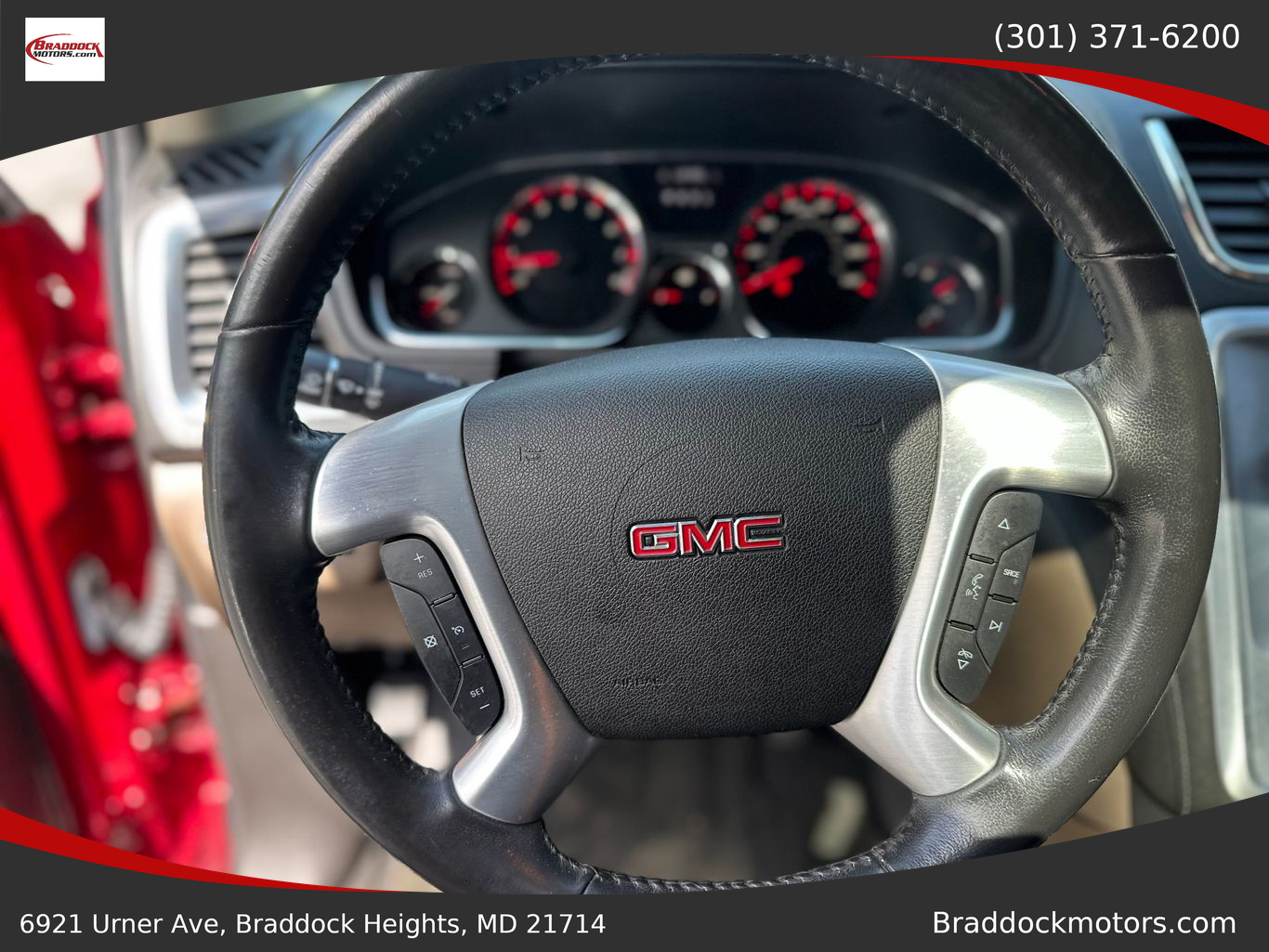 2014 GMC ACADIA SUV V6, 3.6 LITER SLT-1 SPORT UTILITY 4D