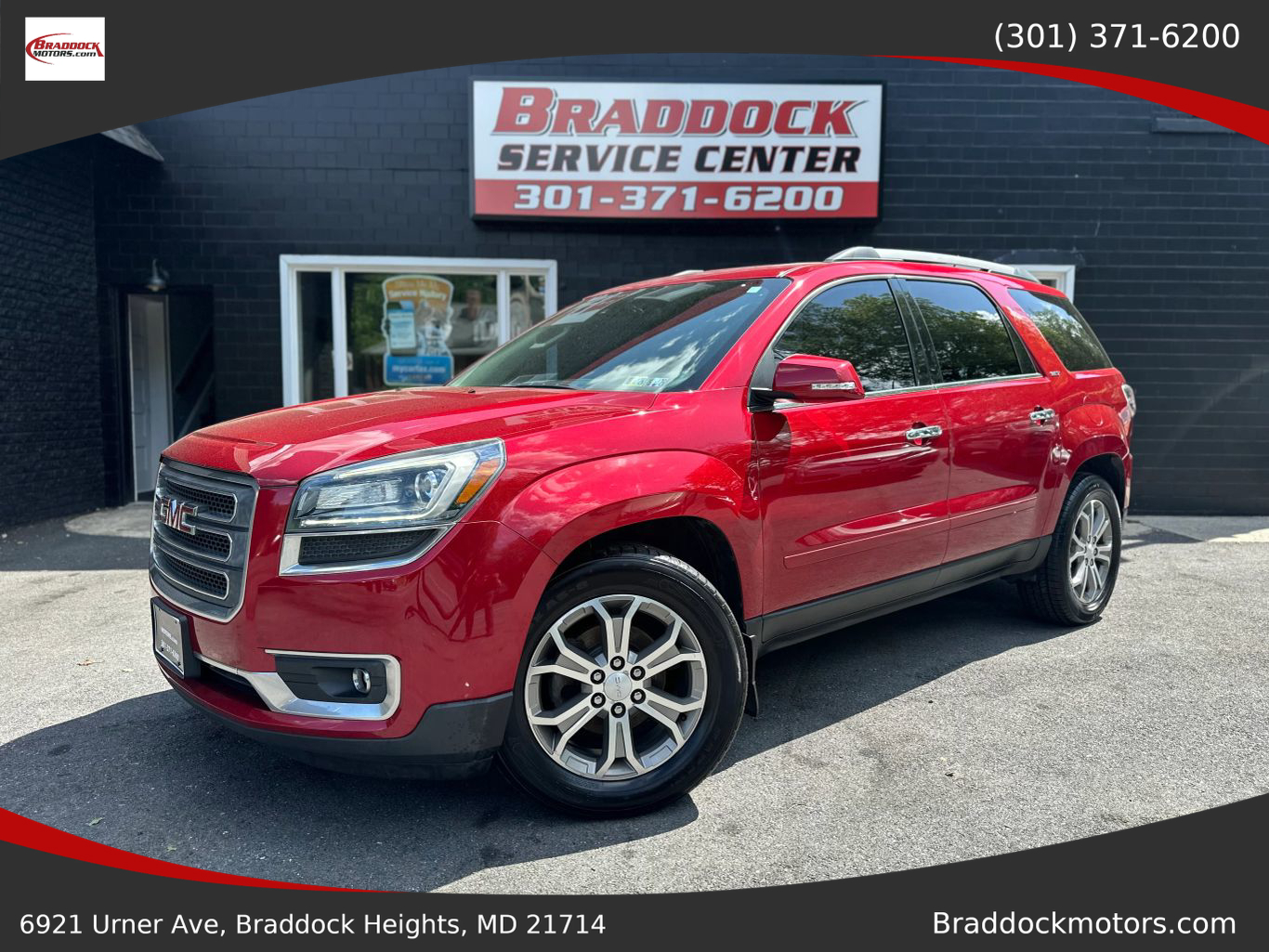 2014 GMC ACADIA SUV V6, 3.6 LITER SLT-1 SPORT UTILITY 4D