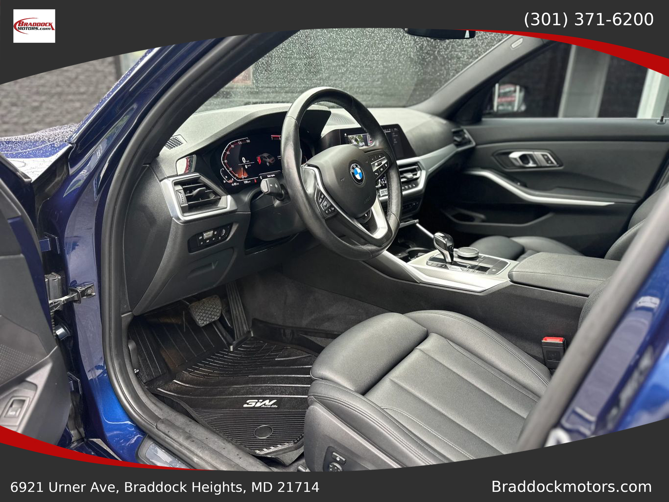 2019 BMW 3 SERIES SEDAN 4-CYL, TURBO, 2.0 LITER 330I XDRIVE SEDAN 4D