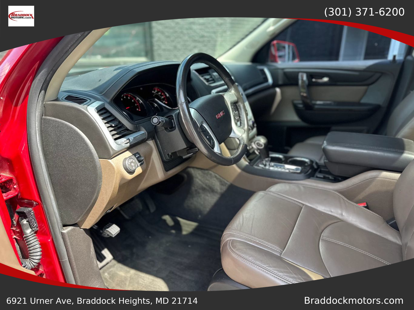2014 GMC ACADIA SUV V6, 3.6 LITER SLT-1 SPORT UTILITY 4D
