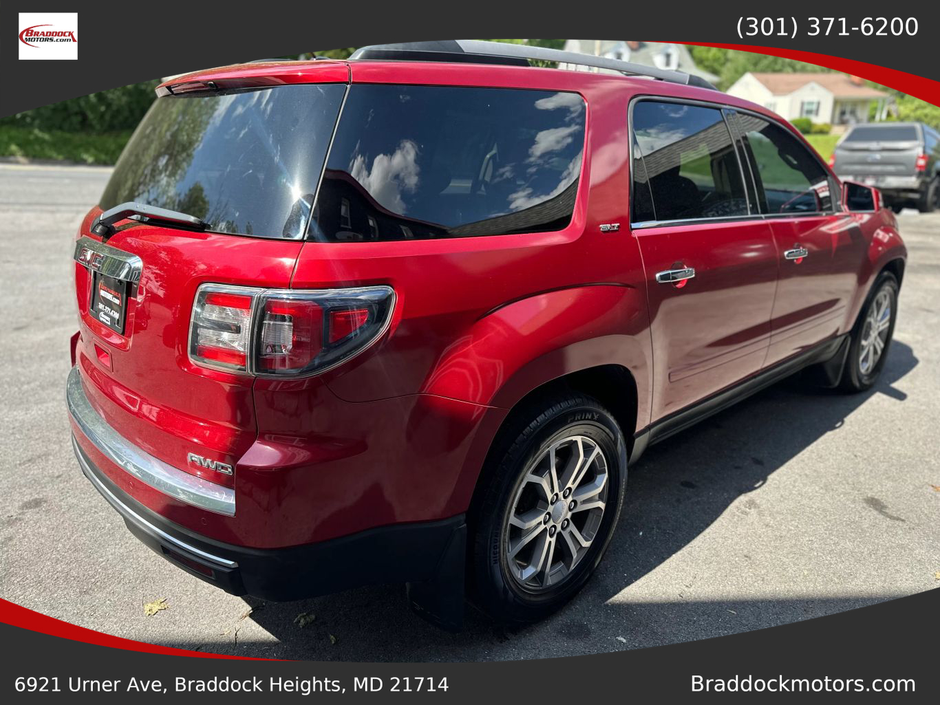 2014 GMC ACADIA SUV V6, 3.6 LITER SLT-1 SPORT UTILITY 4D