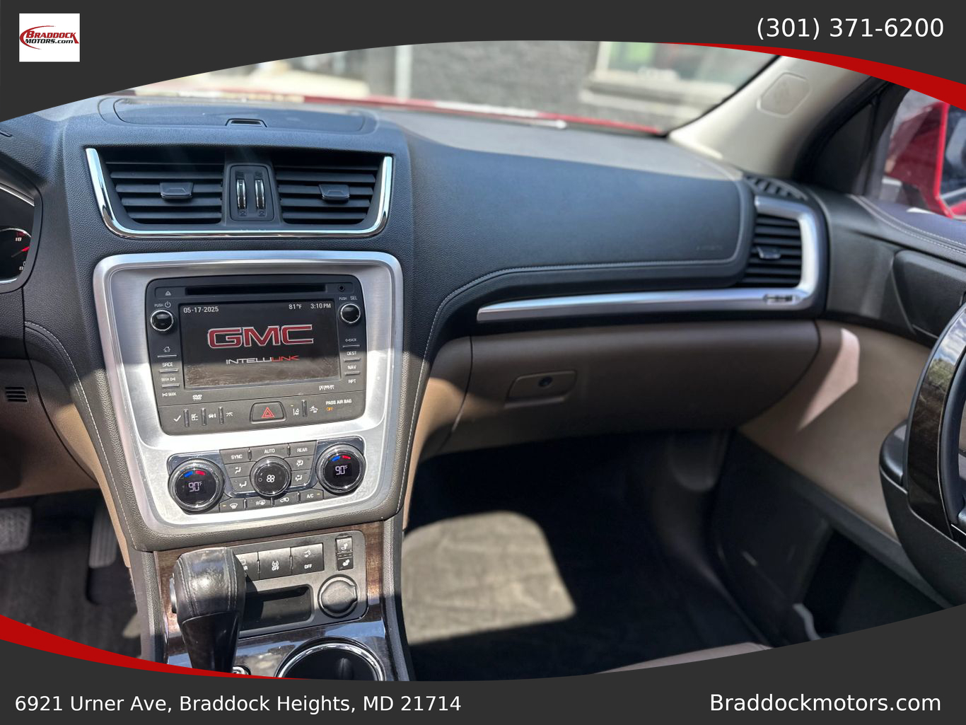 2014 GMC ACADIA SUV V6, 3.6 LITER SLT-1 SPORT UTILITY 4D