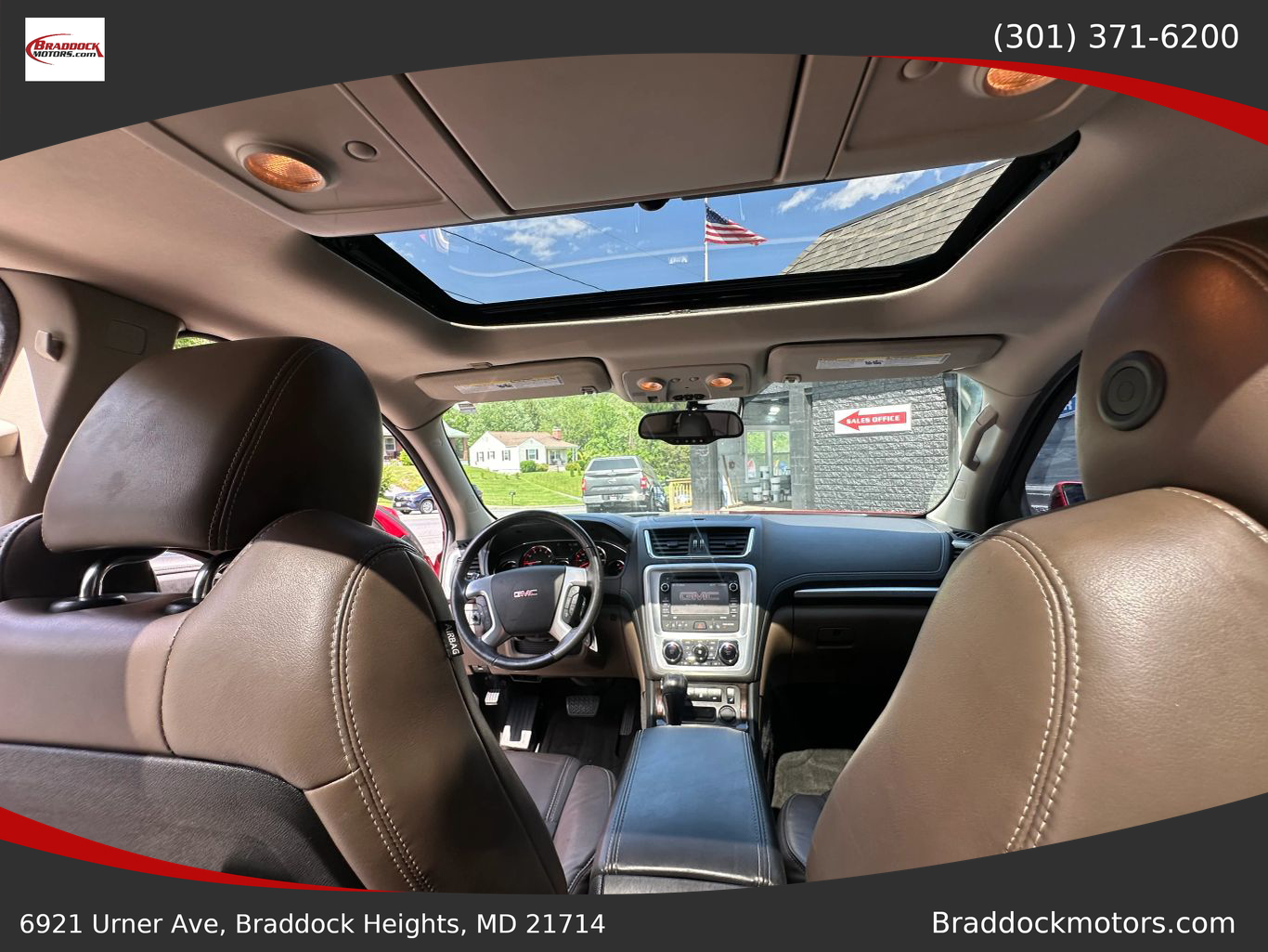 2014 GMC ACADIA SUV V6, 3.6 LITER SLT-1 SPORT UTILITY 4D