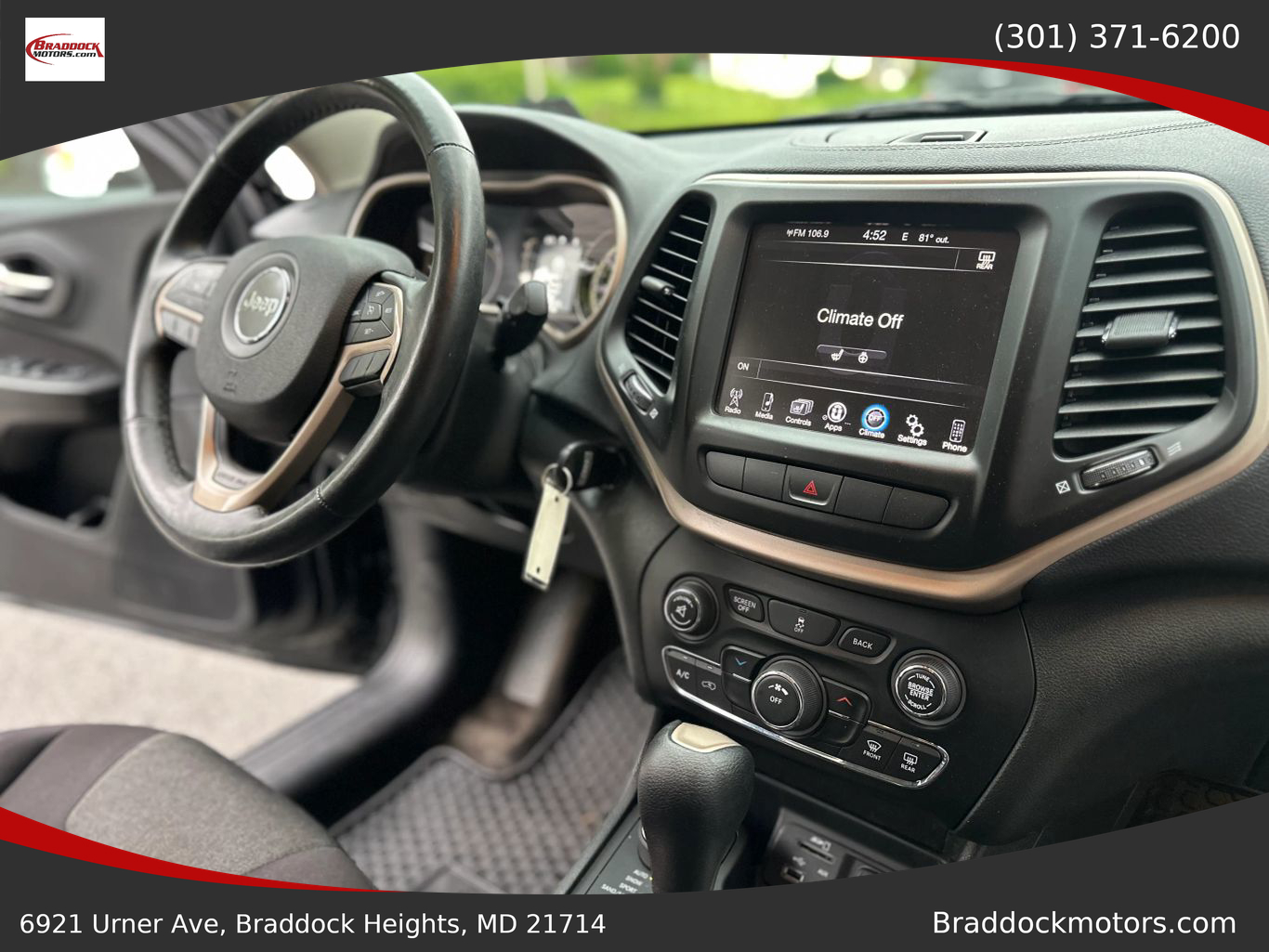 2014 JEEP CHEROKEE SUV V6, 3.2 LITER LATITUDE SPORT UTILITY 4D