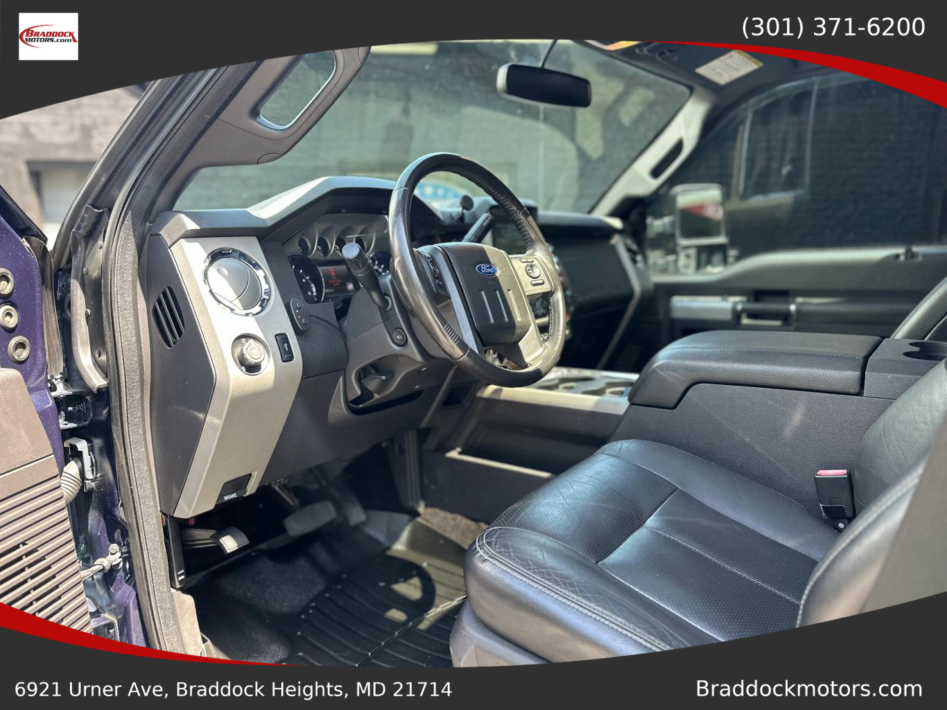 2015 FORD F350 SUPER DUTY CREW CAB PICKUP V8, TURBO DIESEL, 6.7L LARIAT PICKUP 4D 6 3/4 FT
