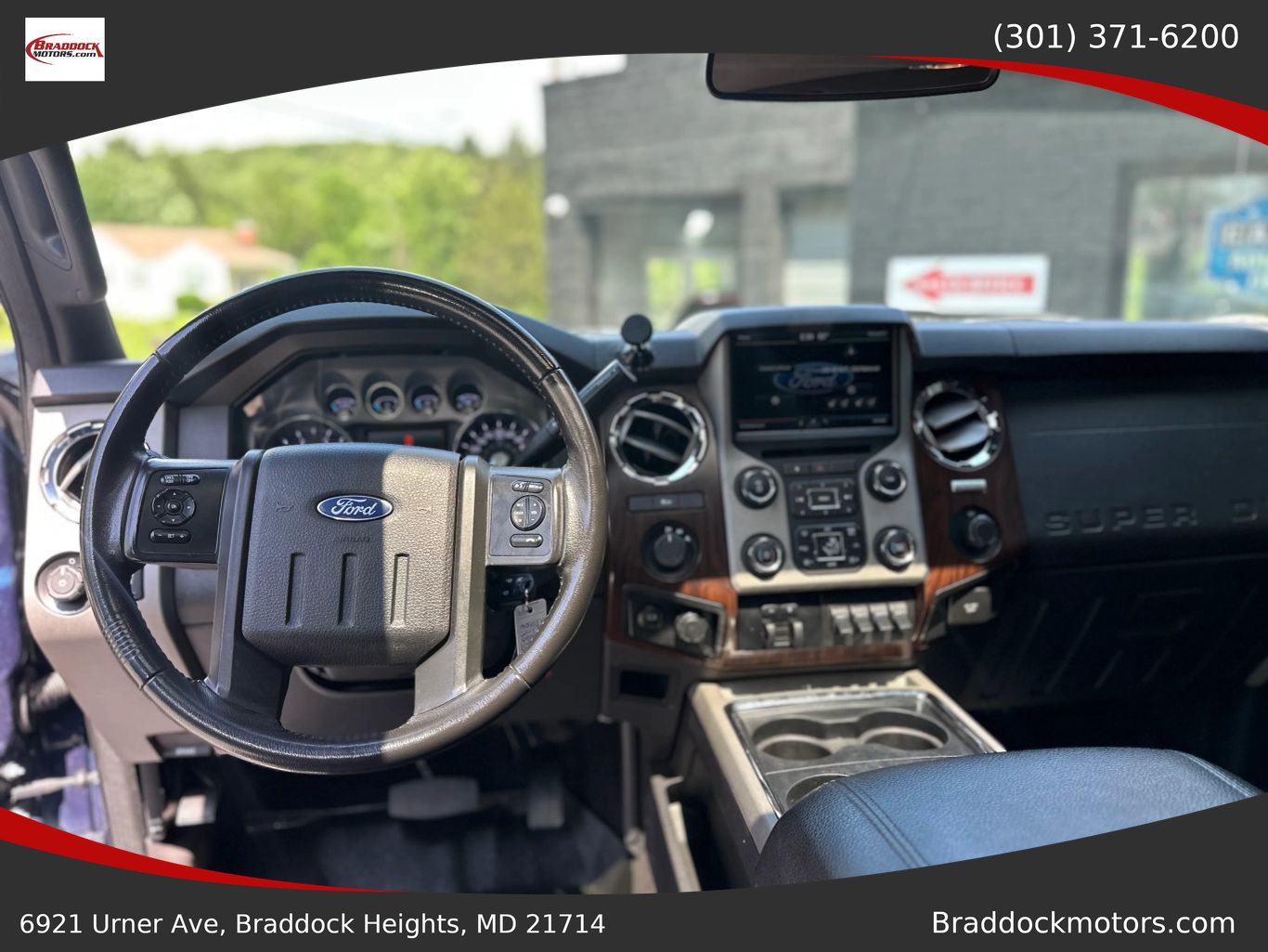 2015 FORD F350 SUPER DUTY CREW CAB PICKUP V8, TURBO DIESEL, 6.7L LARIAT PICKUP 4D 6 3/4 FT