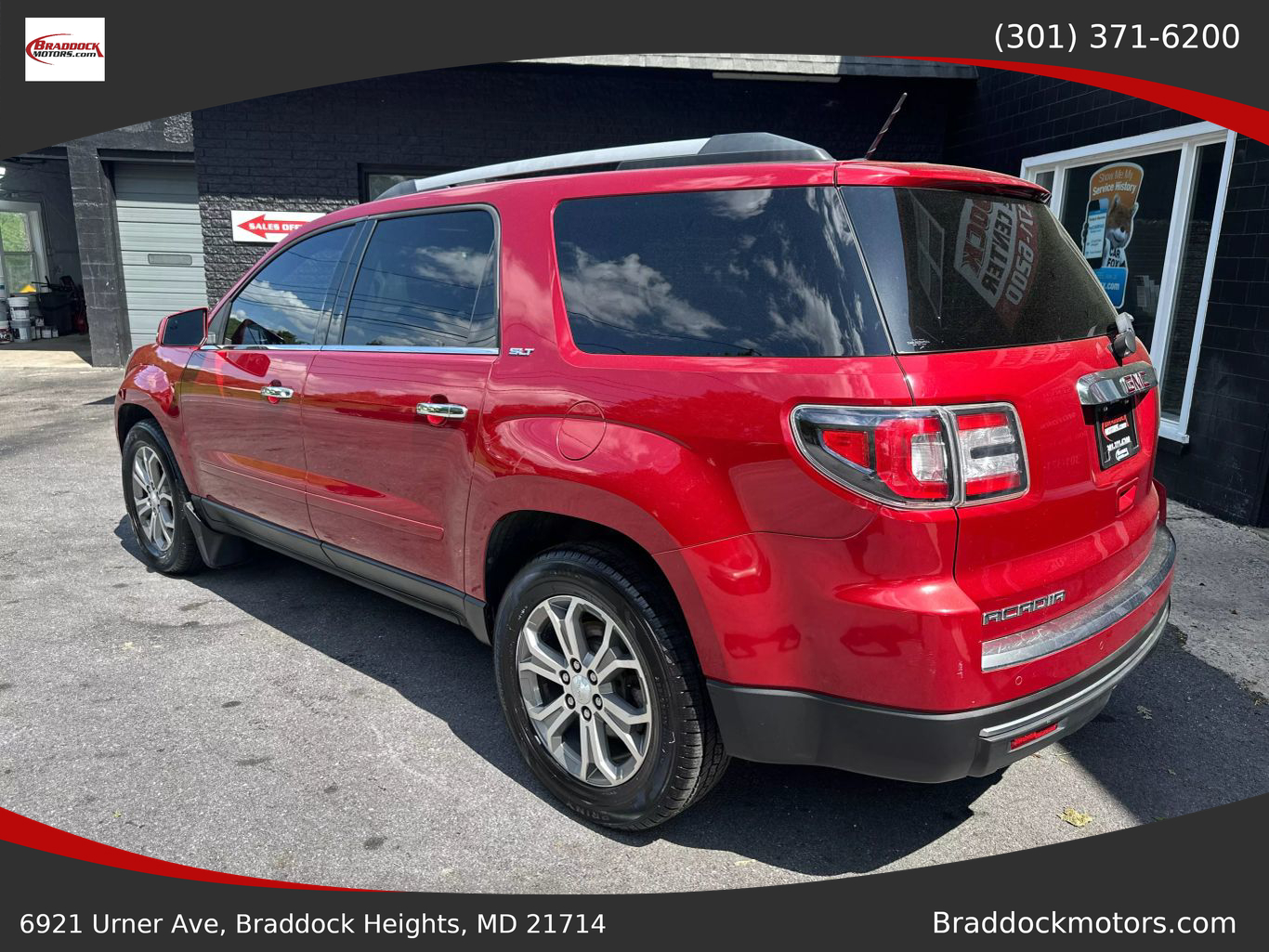 2014 GMC ACADIA SUV V6, 3.6 LITER SLT-1 SPORT UTILITY 4D