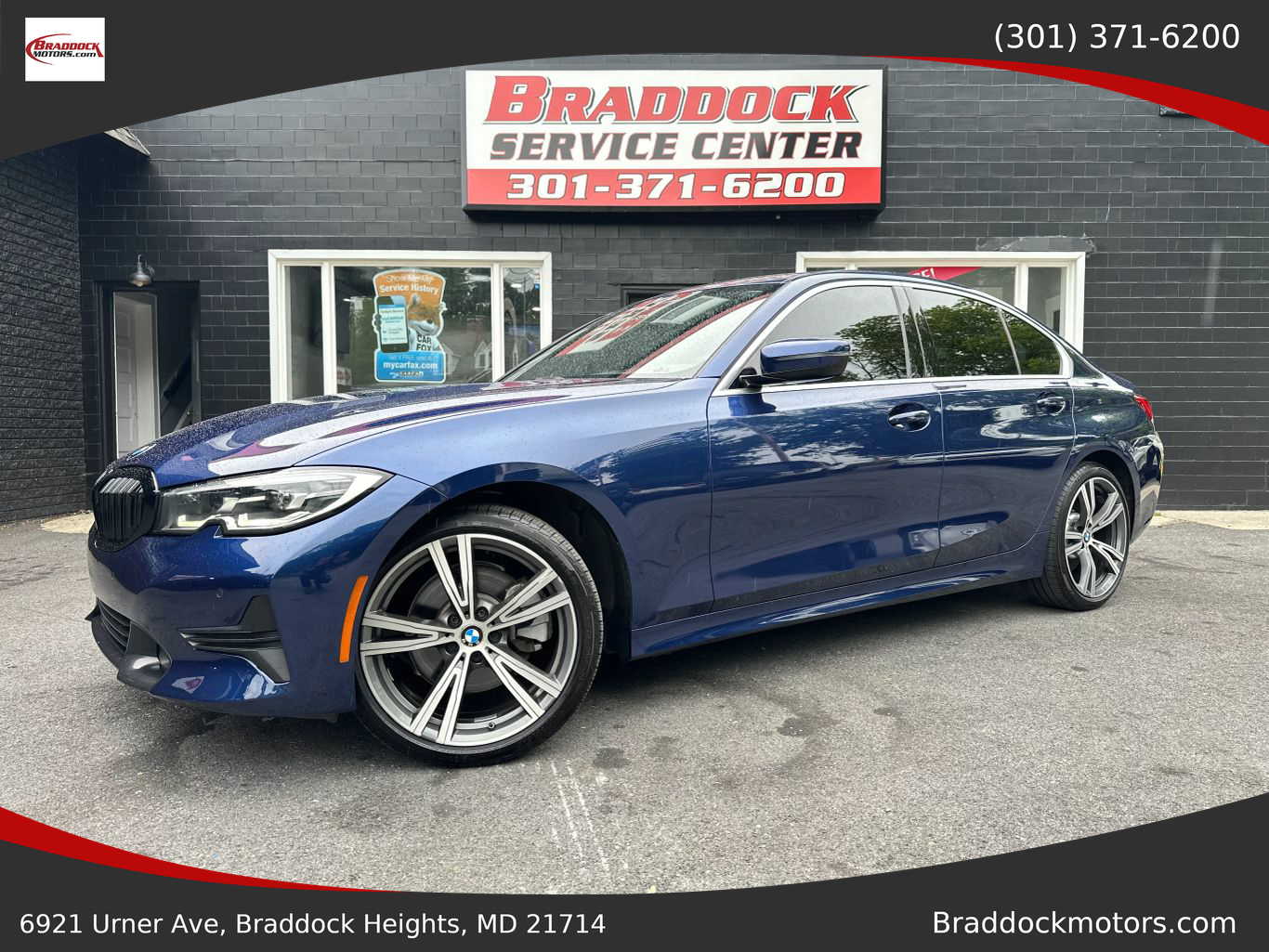 2019 BMW 3 SERIES SEDAN 4-CYL, TURBO, 2.0 LITER 330I XDRIVE SEDAN 4D