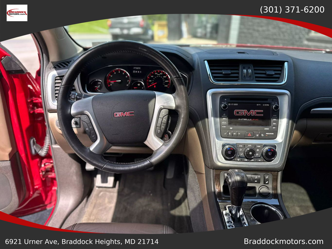 2014 GMC ACADIA SUV V6, 3.6 LITER SLT-1 SPORT UTILITY 4D
