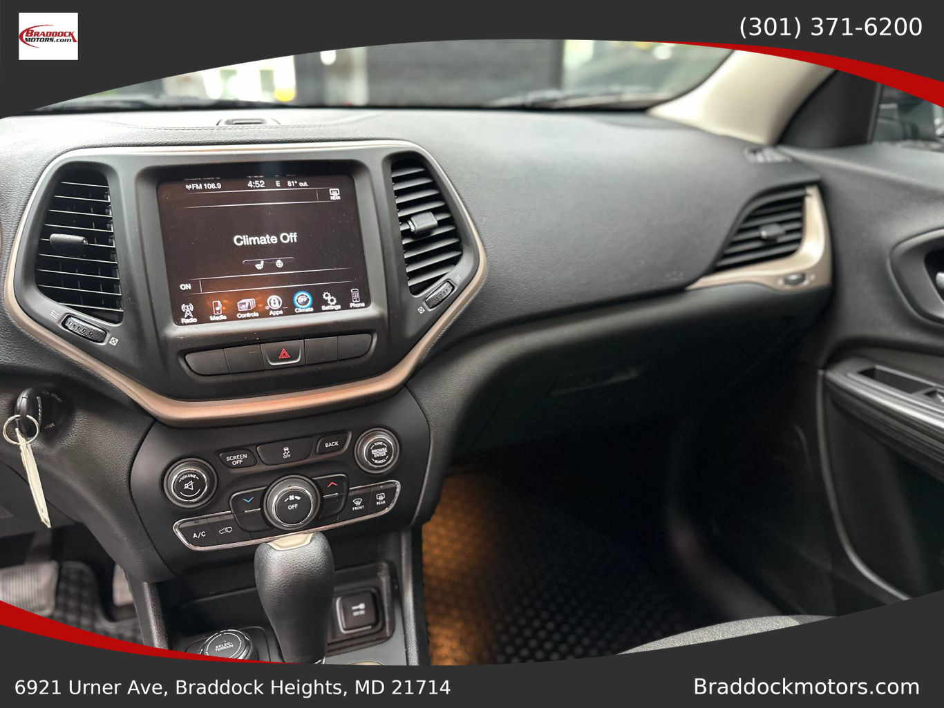 2014 JEEP CHEROKEE SUV V6, 3.2 LITER LATITUDE SPORT UTILITY 4D