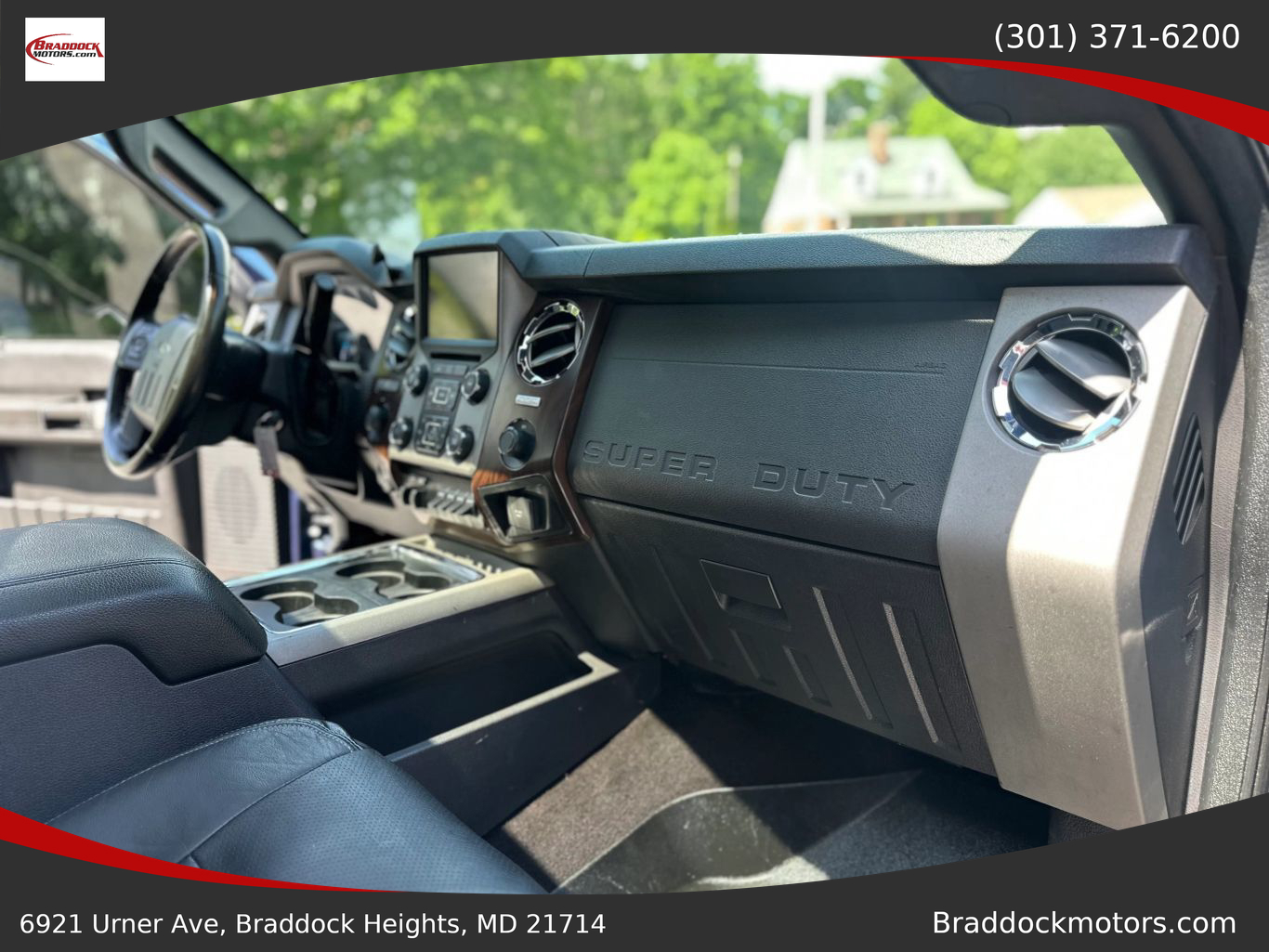 2015 FORD F350 SUPER DUTY CREW CAB PICKUP V8, TURBO DIESEL, 6.7L LARIAT PICKUP 4D 6 3/4 FT
