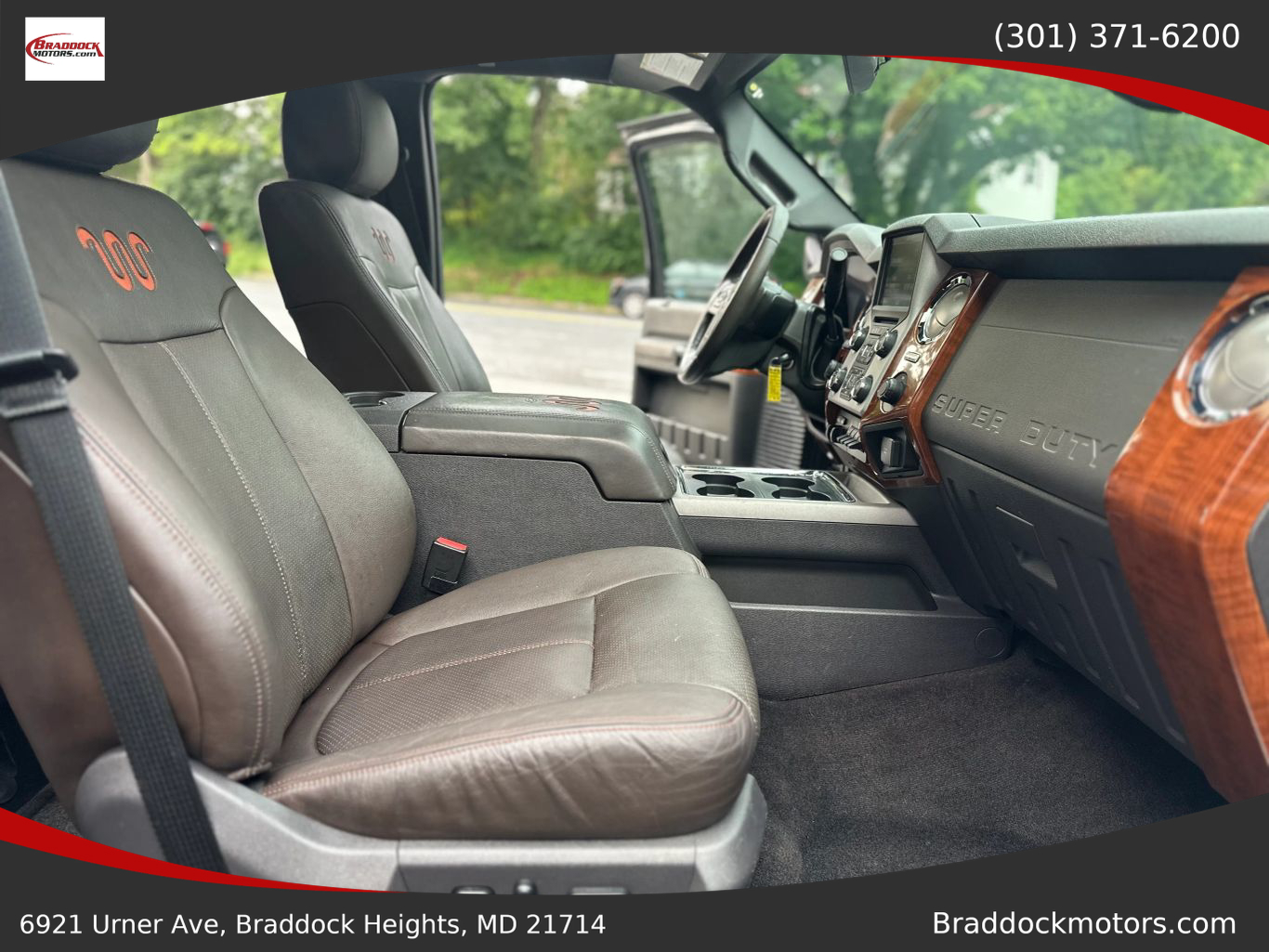 2015 FORD F350 SUPER DUTY CREW CAB PICKUP V8, TURBO DIESEL, 6.7L KING RANCH PICKUP 4D 8 FT