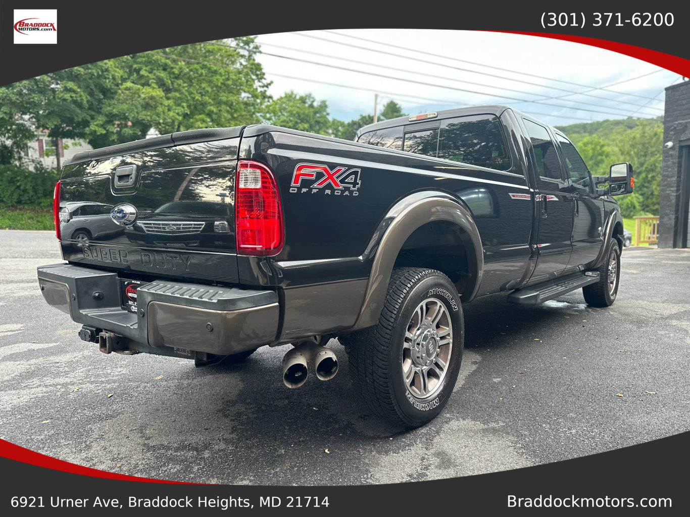 2015 FORD F350 SUPER DUTY CREW CAB PICKUP V8, TURBO DIESEL, 6.7L KING RANCH PICKUP 4D 8 FT