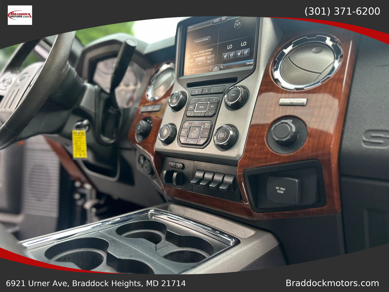 2015 FORD F350 SUPER DUTY CREW CAB PICKUP V8, TURBO DIESEL, 6.7L KING RANCH PICKUP 4D 8 FT